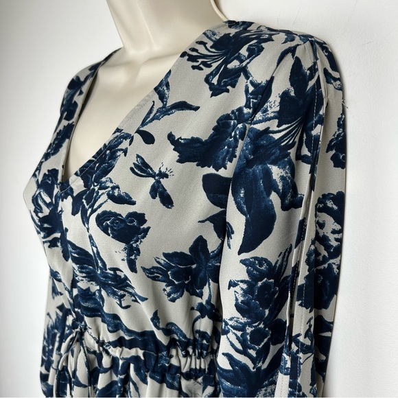 Kate & Mallory Abstract Floral Maxi Dress sz XS Bohemian ResortWear Fairy - Picture 4 of 11